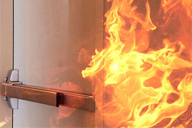 Fire Rated Commercial Steel Doors Metal Fire Doors