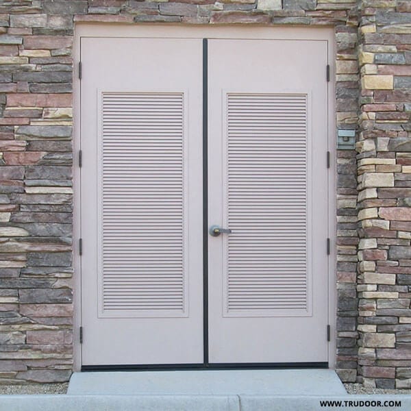 Hollow Metal Doors with Louvers, Doors with Air Vents