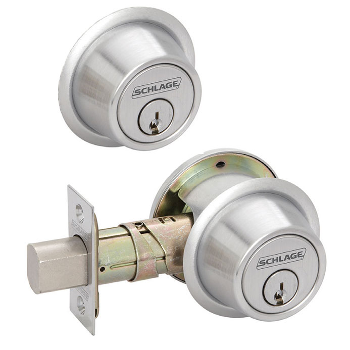 Schlage B562P Double Cylinder Deadbolt